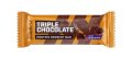   BIOTECH USA Fehérjeszelet, gluténmentes, 50g, BIOTECH USA "Protein Dessert Bar", Triple Chocolate