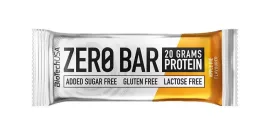 BIOTECH USA Fehérjeszelet, gluténmentes, 50g, BIOTECH USA "Zero Bar", almás pite