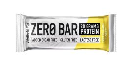 BIOTECH USA Fehérjeszelet, gluténmentes, 50g, BIOTECH USA "Zero Bar", csokoládé-banán BIOTECH USA Fehérjeszelet, gluténmentes, 50g, BIOTECH USA "Zero Bar", csokoládé-banán