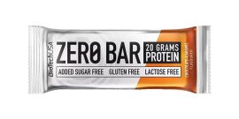 BIOTECH USA Fehérjeszelet, gluténmentes, 50g, BIOTECH USA "Zero Bar", csokoládé-karamell BIOTECH USA Fehérjeszelet, gluténmentes, 50g, BIOTECH USA "Zero Bar", csokoládé-karamell