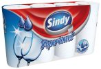   . Háztartási papírtörlő, 2 rétegű, 4 tekercses, "Sindy"