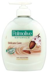 PALMOLIVE Folyékony szappan, 0,3 l, PALMOLIVE Delicate Care "Almond milk" PALMOLIVE Folyékony szappan, 0,3 l, PALMOLIVE Delicate Care "Almond milk"