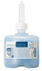 TORK Folyékony szappan, 0.475 l, S2 rendszer, TORK "Mini pipere", világoskék TORK Folyékony szappan, 0.475 l, S2 rendszer, TORK "Mini pipere", világoskék