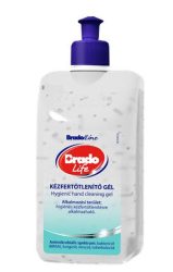 BRADO Kézfertőtlenítő gél, alkoholos, pumpás, 500 ml, BRADOLIFE BRADO Kézfertőtlenítő gél, alkoholos, pumpás, 500 ml, BRADOLIFE