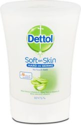 DETTOL Folyékony szappan utántöltő, 250 ml, DETTOL, Aloe Vera és E-vitamin DETTOL Folyékony szappan utántöltő, 250 ml, DETTOL, Aloe Vera és E-vitamin