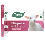 TENTO Toalettpapír, 3 rétegű, kistekercses, 16 tekercs, TENTO "Ellegance Pink Decor", fehér TENTO Toalettpapír, 3 rétegű, kistekercses, 16 tekercs, TENTO "Ellegance Pink Decor", fehér