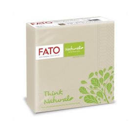 FATO Szalvéta, 1/4 hajtogatott, 33x33 cm, FATO "Natural Style", havanna barna FATO Szalvéta, 1/4 hajtogatott, 33x33 cm, FATO "Natural Style", havanna barna