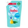   BABA Folyékony szappan utántöltő, 750 ml, BABA, teafaolajjal