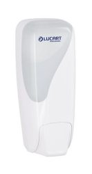LUCART Hab- és folyékony szappan adagoló, LUCART "Identity", fehér LUCART Hab- és folyékony szappan adagoló, LUCART "Identity", fehér