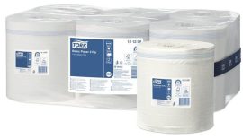 TORK Kéztörlő, tekercses, belsőmag-adagolás, 2 rétegű, M2 rendszer, Universal, TORK, fehér TORK Kéztörlő, tekercses, belsőmag-adagolás, 2 rétegű, M2 rendszer, Universal, TORK, fehér