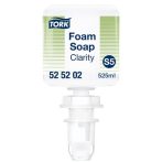 TORK Habszappan, 0,525 l, S5 rendszer, TORK "Mini Clarity", átlátszó TORK Habszappan, 0,525 l, S5 rendszer, TORK "Mini Clarity", átlátszó