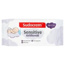 SUDOCREM Törlőkendő, 55 lap, SUDOCREM "Sensitive" SUDOCREM Törlőkendő, 55 lap, SUDOCREM "Sensitive"