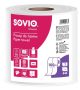   SOVIO Törlőpapír, 100% cellulóz, tekercses, 100 m, 20 cm átmérő, 2 rétegű, SOVIO