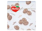 RUTA Szalvéta, 1/4 hajtogatott, 2 rétegű, 24x24 cm, 40 db, RUTA "Coffee" RUTA Szalvéta, 1/4 hajtogatott, 2 rétegű, 24x24 cm, 40 db, RUTA "Coffee"