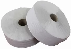 . Toalettpapír, 1 rétegű, nagytekercses, 210 m, 24 cm átmérő, "Vella", natúr