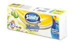 . Papír zsebkendő, 3 rétegű, 100 db, "Sindy", kamilla . Papír zsebkendő, 3 rétegű, 100 db, "Sindy", kamilla