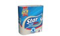   . Háztartási papírtörlő, 2 rétegű, 2 tekercses, "Star Duo"