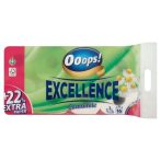 OOOPS Toalettpapír, 3 rétegű, kistekercses, 16 tekercs, OOOPS "Excellence", kamilla OOOPS Toalettpapír, 3 rétegű, kistekercses, 16 tekercs, OOOPS "Excellence", kamilla