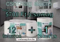   VICTORIA HYGIENE Toalettpapír, 2 rétegű, 19 cm átmérő, VICTORIA HYGIENE, "Fine Mini Jumbo", fehér + 1 tekercs kéztörlő 2 rétegű, 300 lap, VICTORIA HYGIENE, "Fine XL"