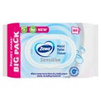 ZEWA Toalettpapír, nedves, 80db, ZEWA, sensitive ZEWA Toalettpapír, nedves, 80db, ZEWA, sensitive