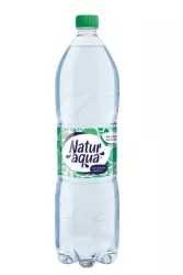 NATUR AQUA Ásványvíz, enyhe, NATUR AQUA, 1,5 l
