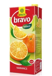 RAUCH Gyümölcsital, 12%, 1,5 l, RAUCH "Bravo", narancs