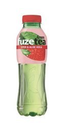 FUZETEA Üdítőital, szénsavmentes, 0,5 l, FUZETEA, zöld tea eper-aloevera FUZETEA Üdítőital, szénsavmentes, 0,5 l, FUZETEA, zöld tea eper-aloevera