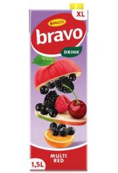RAUCH Gyümölcsital, 12%, 1,5 l, RAUCH "Bravo", piros multivitamin RAUCH Gyümölcsital, 12%, 1,5 l, RAUCH "Bravo", piros multivitamin