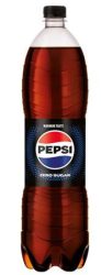 PEPSI Üdítőital, szénsavas, 1,5 l, PEPSI "Cola Zero"