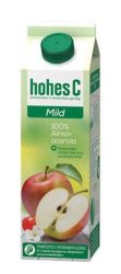HOHES C Gyümölcslé, 100%, 1l, HOHES C "Mild", alma-acerola