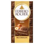 FERRERO ROCHER Tejcsokoládé, 90 g, FERRERO ROCHER "Prémium", mogyorós töltelékkel FERRERO ROCHER Tejcsokoládé, 90 g, FERRERO ROCHER "Prémium", mogyorós töltelékkel