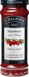 ST DALFOUR Lekvár, 284 g, ST DALFOUR, eper ST DALFOUR Lekvár, 284 g, ST DALFOUR, eper