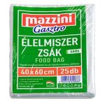 MAZZINI Élelmiszerzsák, erős, 25 db, 40 x 60 cm, MAZZINI "Gasztro" MAZZINI Élelmiszerzsák, erős, 25 db, 40 x 60 cm, MAZZINI "Gasztro"
