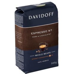 DAVIDOFF Kávé, pörkölt, szemes, 500 g, DAVIDOFF "Espresso 57" DAVIDOFF Kávé, pörkölt, szemes, 500 g, DAVIDOFF "Espresso 57"