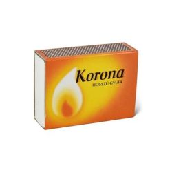 KORONA Gyufa, hosszú, kb. 100 szál, KORONA KORONA Gyufa, hosszú, kb. 100 szál, KORONA