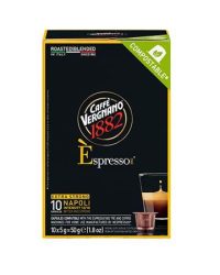 CAFFÉ VERGNANO Kávékapszula, Nespresso® kompatibilis, 10 db, CAFFÉ VERGNANO "Espresso Napoli" CAFFÉ VERGNANO Kávékapszula, Nespresso® kompatibilis, 10 db, CAFFÉ VERGNANO "Espresso Napoli"