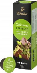 TCHIBO Kávékapszula, 10 db, TCHIBO "Cafissimo Espresso Pistacchio Chocolate" TCHIBO Kávékapszula, 10 db, TCHIBO "Cafissimo Espresso Pistacchio Chocolate"