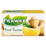   PICKWICK Gyümölcstea, 20x2 g, PICKWICK "Fruit Fusion", gyömbér-citrom