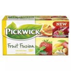 PICKWICK Gyümölcstea, 20x1,75 g, PICKWICK "Fruit Fusion Variációk Sárga", narancs, eper, meggy, mangó PICKWICK Gyümölcstea, 20x1,75 g, PICKWICK "Fruit Fusion Variációk Sárga", narancs, eper, meggy, mangó
