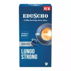   EDUSCHO Kávékapszula, Nespresso® kompatibilis, 10 db, EDUSCHO "Lungo Strong"