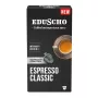   EDUSCHO Kávékapszula, Nespresso® kompatibilis, 10 db, EDUSCHO "Espresso Classic"