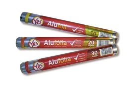 . Alufólia, 30 m, "Yes" . Alufólia, 30 m, "Yes"