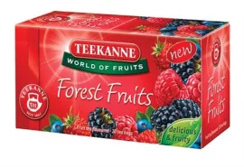 TEEKANNE Gyümölcstea, 20x2,5 g, TEEKANNE "Forest Fruits", erdei gyümölcs