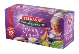 TEEKANNE Gyümölcstea, 20x2,5 g, TEEKANNE "Granny Finest", szilvás-fahéjas