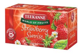 TEEKANNE Gyümölcstea, 20x2,5 g, TEEKANNE "Strawberry Sunrise", eper TEEKANNE Gyümölcstea, 20x2,5 g, TEEKANNE "Strawberry Sunrise", eper