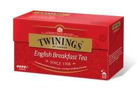 TWININGS Fekete tea, 25x2 g, TWININGS "English Breakfast" TWININGS Fekete tea, 25x2 g, TWININGS "English Breakfast"
