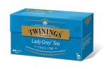 TWININGS Fekete tea, 25x2 g, TWININGS "Lady grey"