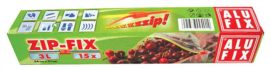 ALUFIX Cipzáras zacskó, 1 l, 3 l, 6 l, ALUFIX "Zipp Fix" ALUFIX Cipzáras zacskó, 1 l, 3 l, 6 l, ALUFIX "Zipp Fix"