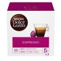   NESCAFE DOLCE GUSTO Kávékapszula, 16 x 5,5 g,  NESCAFÉ DOLCE GUSTO "Espresso"