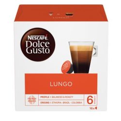 NESCAFE DOLCE GUSTO Kávékapszula, 16 db, NESCAFÉ DOLCE GUSTO "Caffé Lungo" NESCAFE DOLCE GUSTO Kávékapszula, 16 db, NESCAFÉ DOLCE GUSTO "Caffé Lungo"
